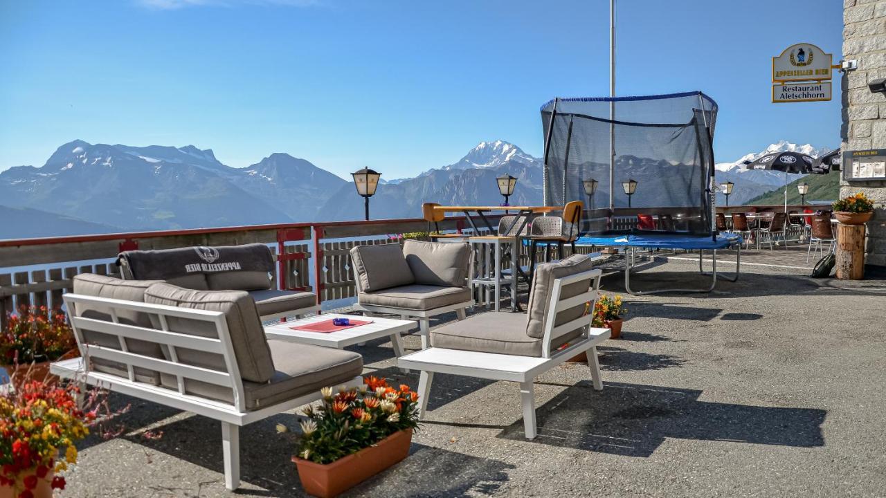 Hotel Aletschhorn ベラルプ エクステリア 写真